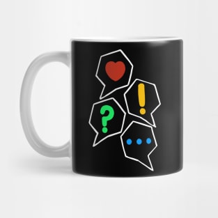 Speech Bubble Punctuation Mug